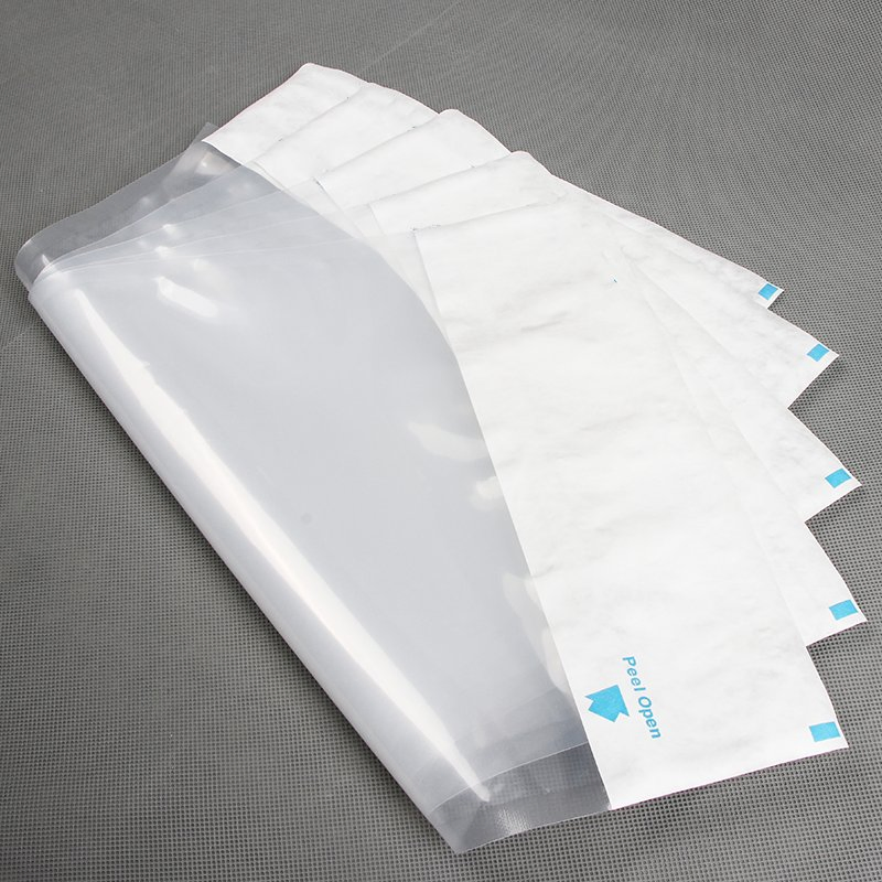 One Time Use Tyvek Header Bag Plastic Sterilization Pouch