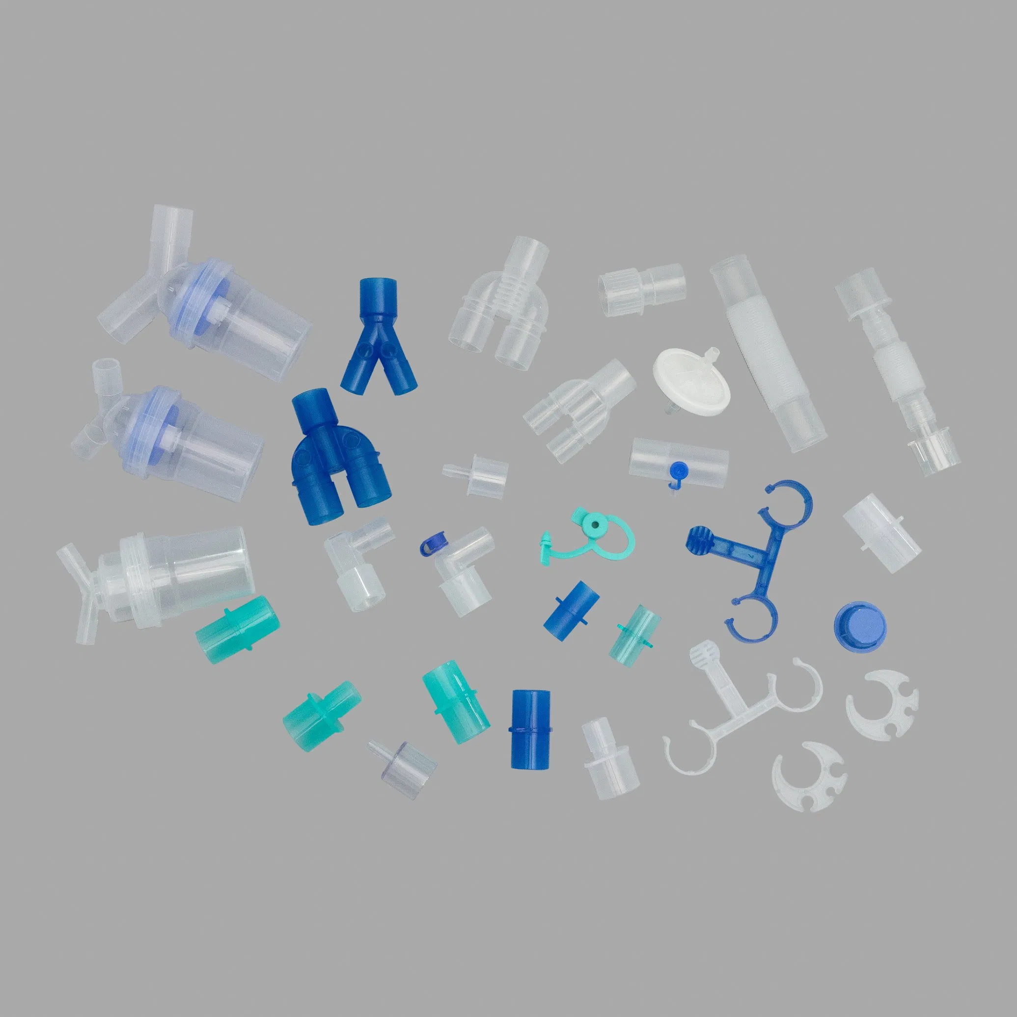 China Manufacturer Medical Supply Accessories &amp; Connecctors Y-Piece Straight Adapter for Breathing Anesthesia Circuit