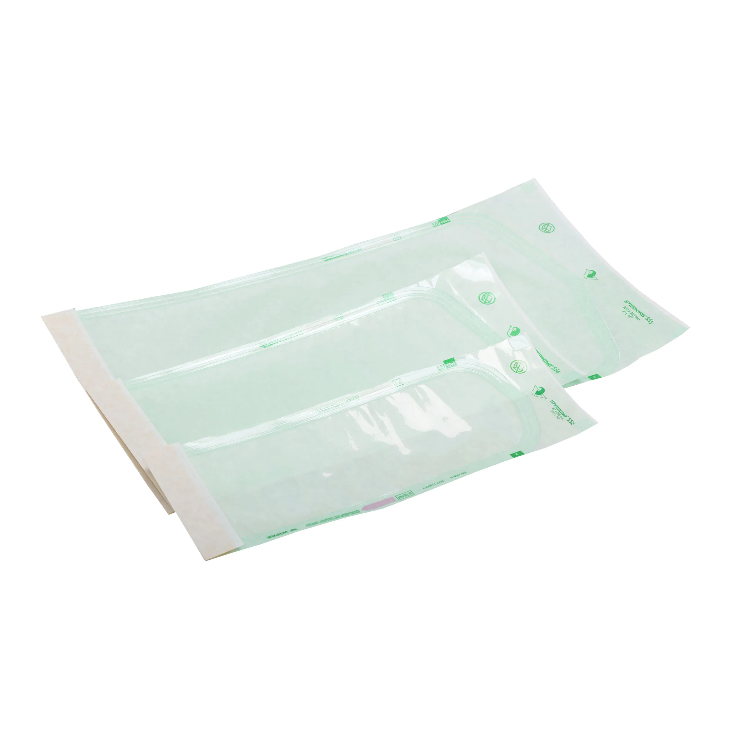 Sterilization Packaging Pouch Disposable Medical Self Sealing St Eo Sterilization Pouch Steam Sterilization Pouch for Dental Hospital Use and Salon