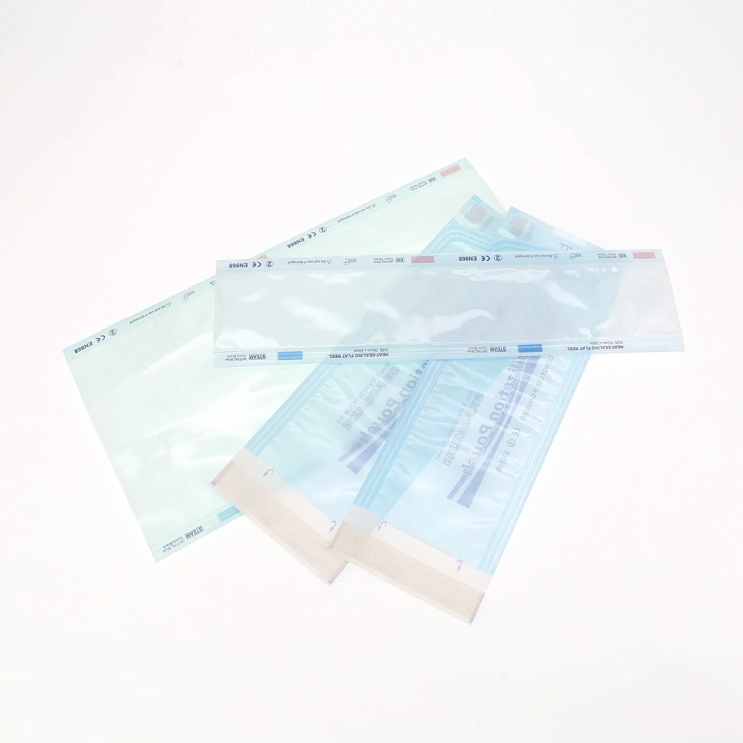 Medical Self-Sealing/ Heat-Sealing Sterilization Flat Pouch for Steam/ Autoclave/ Eo