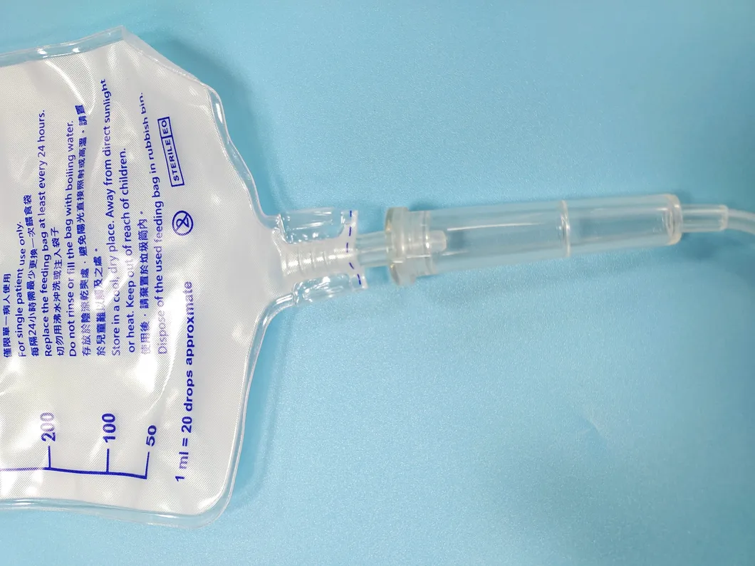 Enteral Nutrition Feeding Bag Detail