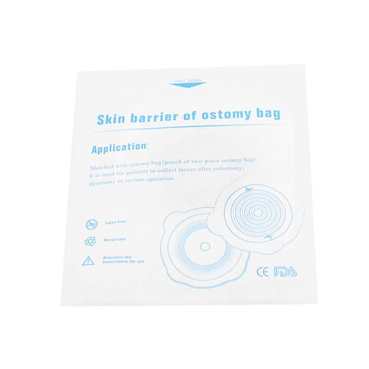 Drainable Two Piece System Ostomy Pouch Colostomy Bag