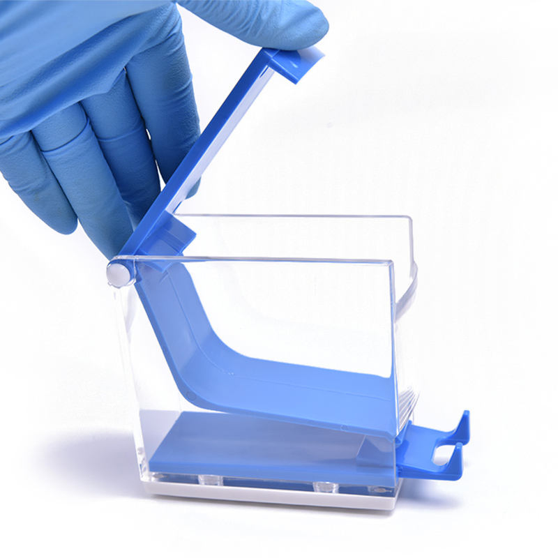 Dental Cotton Roller Box Dispenser Press Type Lab Use Tampons Oral Cotton Lap Box (YQD9-3)