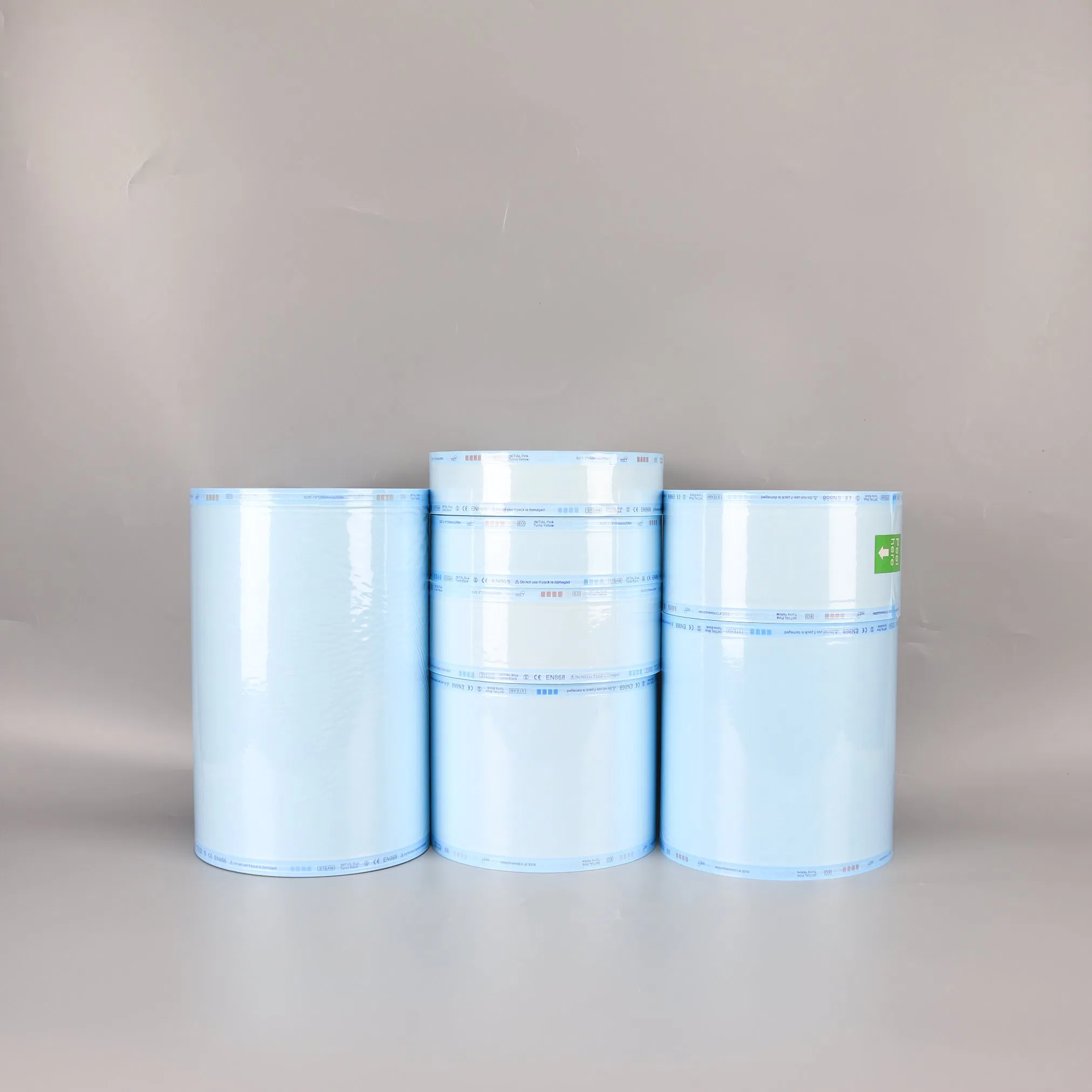 Factory Direct Sales Eo/Steam Sterilizer Medical Autoclave Sterilization Dental Flat Pouch Roll