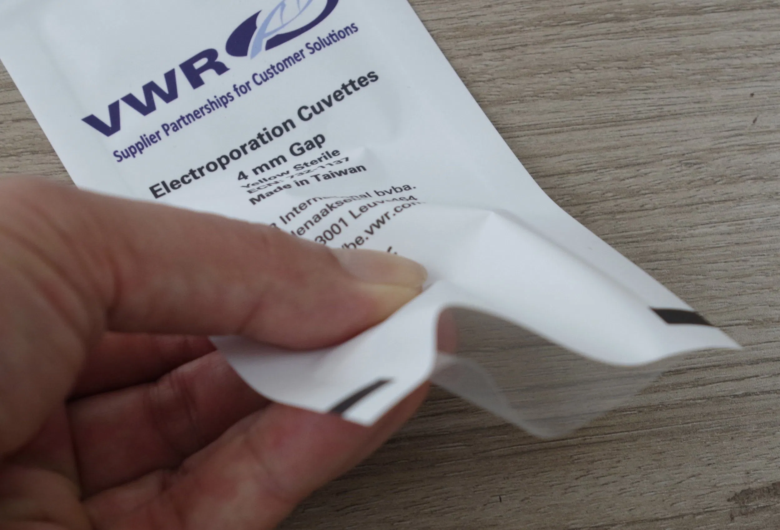 Plastic Medical Supplies Easily Peel-Able Packaging Bag Sterilization Pouch