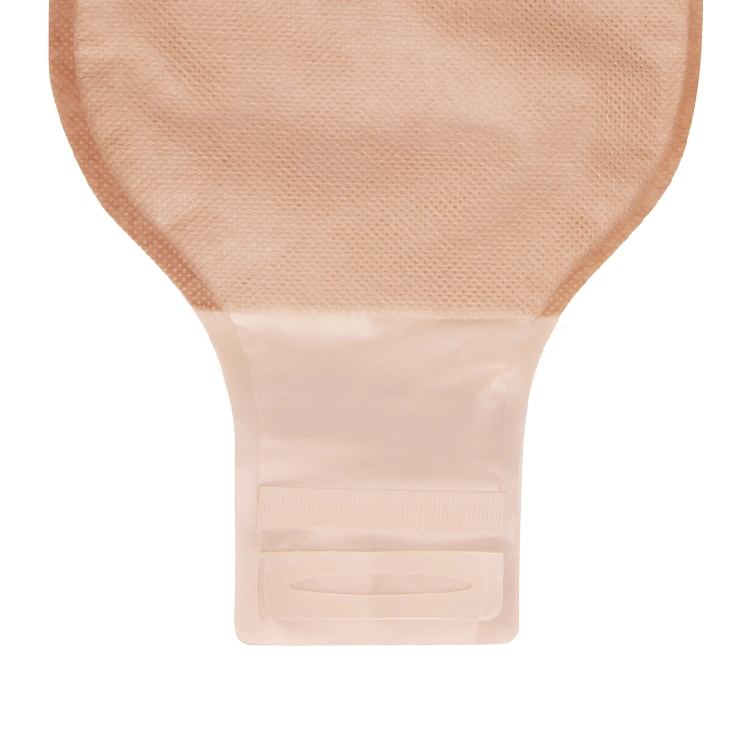 Two-Piece Drainable Pouch Ostomy Bag with Closure