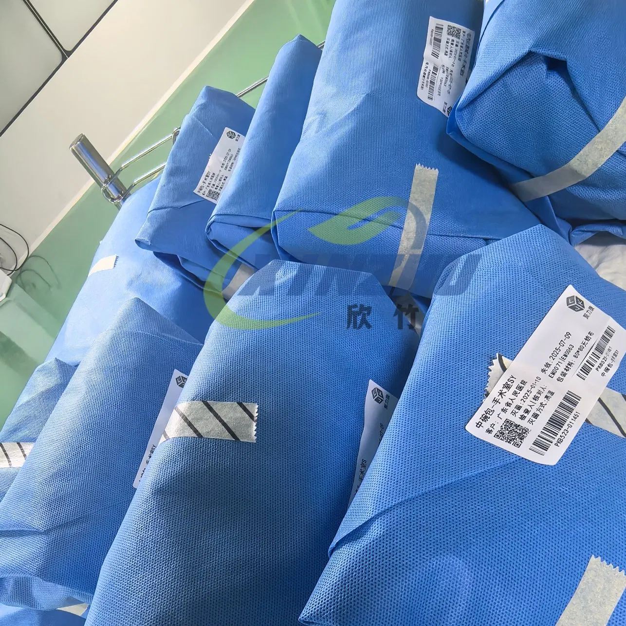 Medical Nonwoven Autoclavable Labels – for Surgical Instrument Sterilization, Alcohol-Resistant