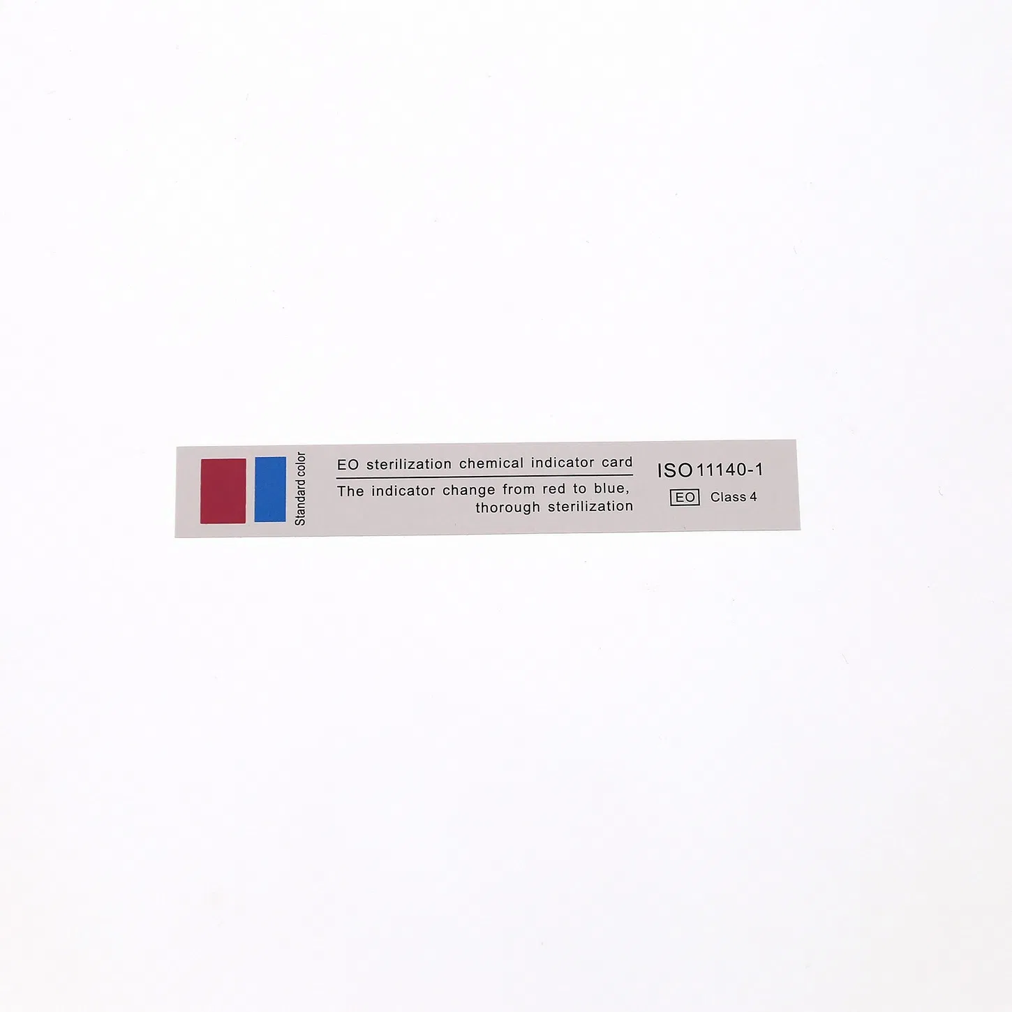 Disposable Chemical Eo/Eto Gas Sterilization Indicator Strip with CE/ISO