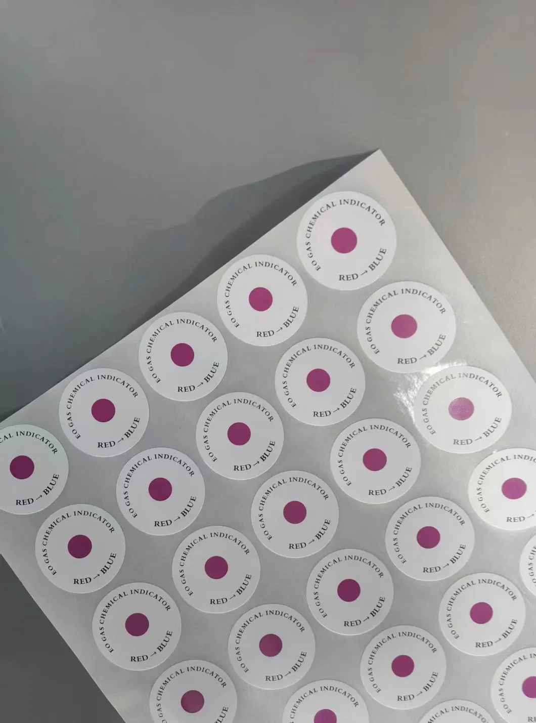 Indicator Sticker Detail