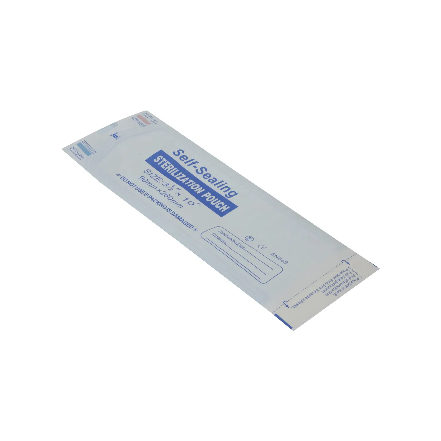 Self Sealing Sterilization Pouch for Medical or Dental Device