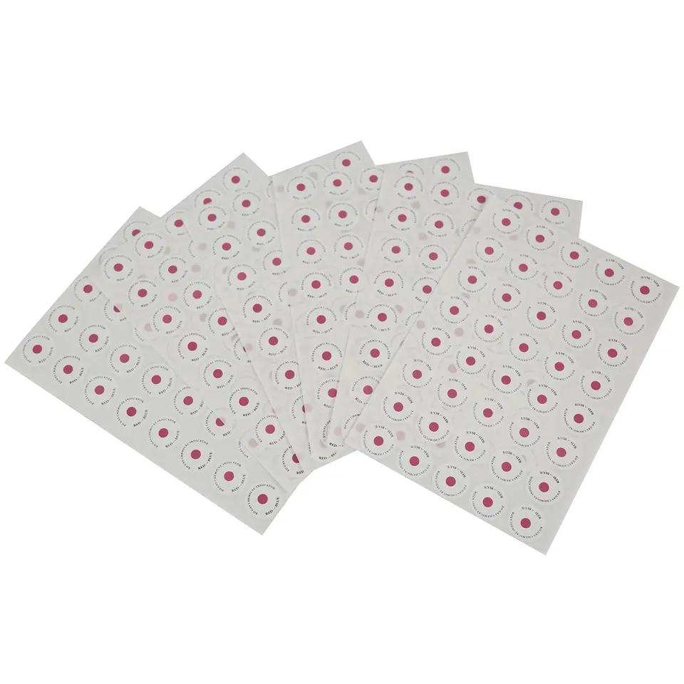 Disposable Eo Record Label Indicator Sticker for Medical Disinfection Sterilization