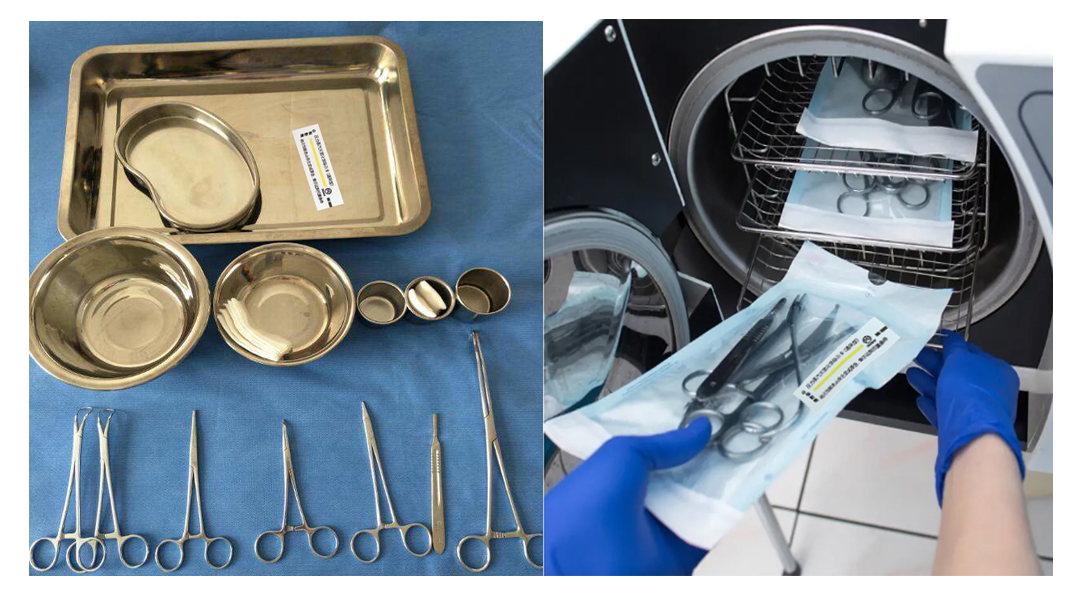 Medical Disposable Sterilization Autoclave Card Chemical Steam Sterilizer Indicator Strip