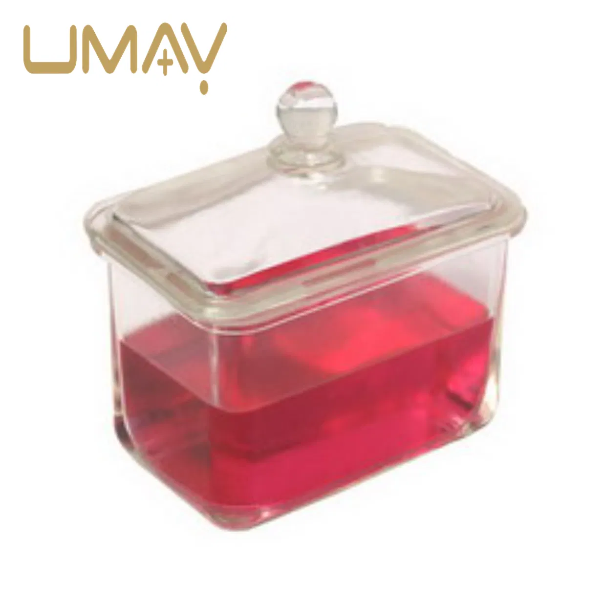 Direct Sale Lab Glassware Staining Jar for Histology Pathology Use