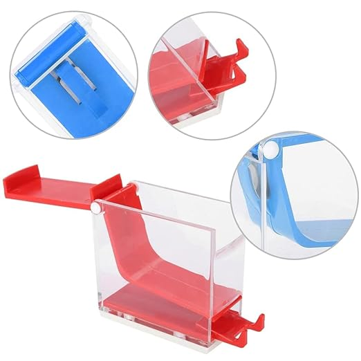 Cotton Roll Dispenser Divider Press Type Holder Cotton Swab Storage Box Acrylic Cotton Dispenser with Pull-out Tray