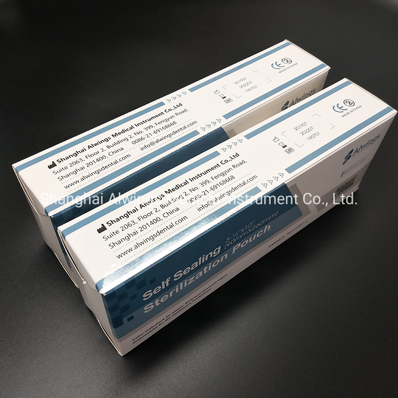 Medical Disposable Self-Sealing Sterilization Pouches with Eo Sticker