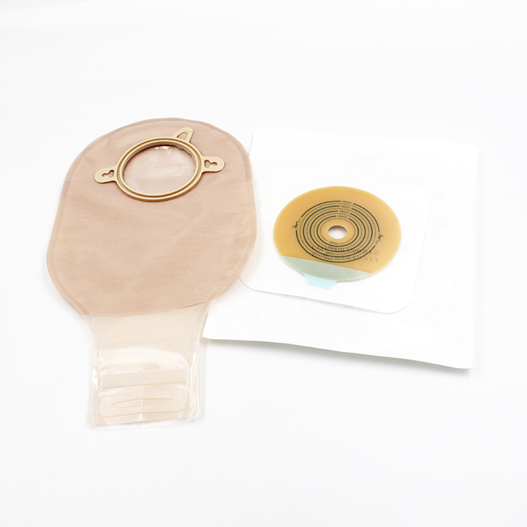 Medical Disposable Ostomy Bag Open Closed One Piece Two Pieces Colostomy