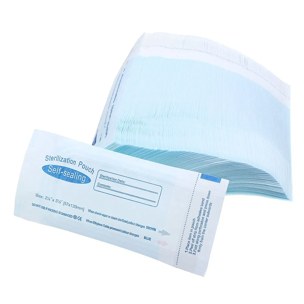 Medical Disposable Flat Sterilization Pouches/Medical Self Sealing Perfection Sterilization Pouches