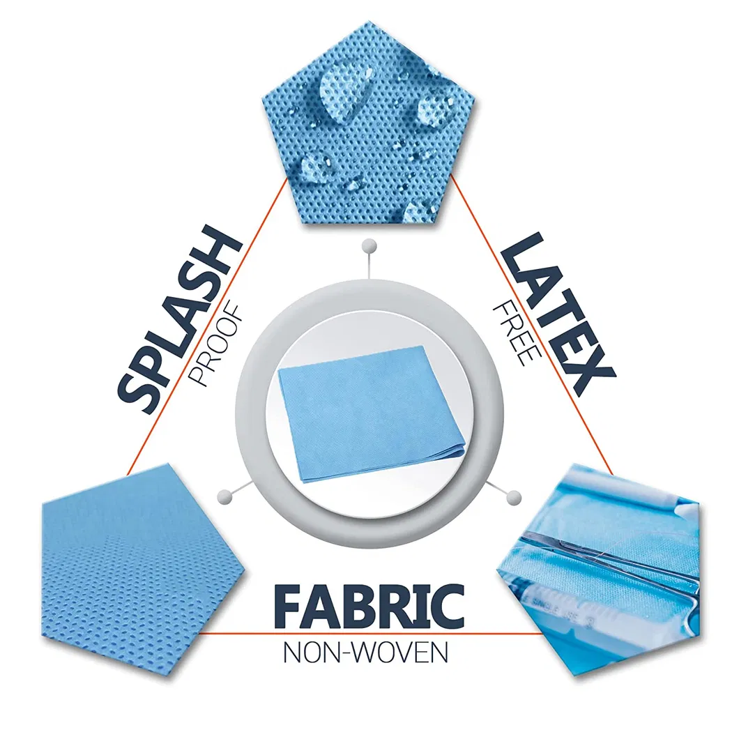 Sterilization Wrapping SMS Paper Surgical Wraps 4