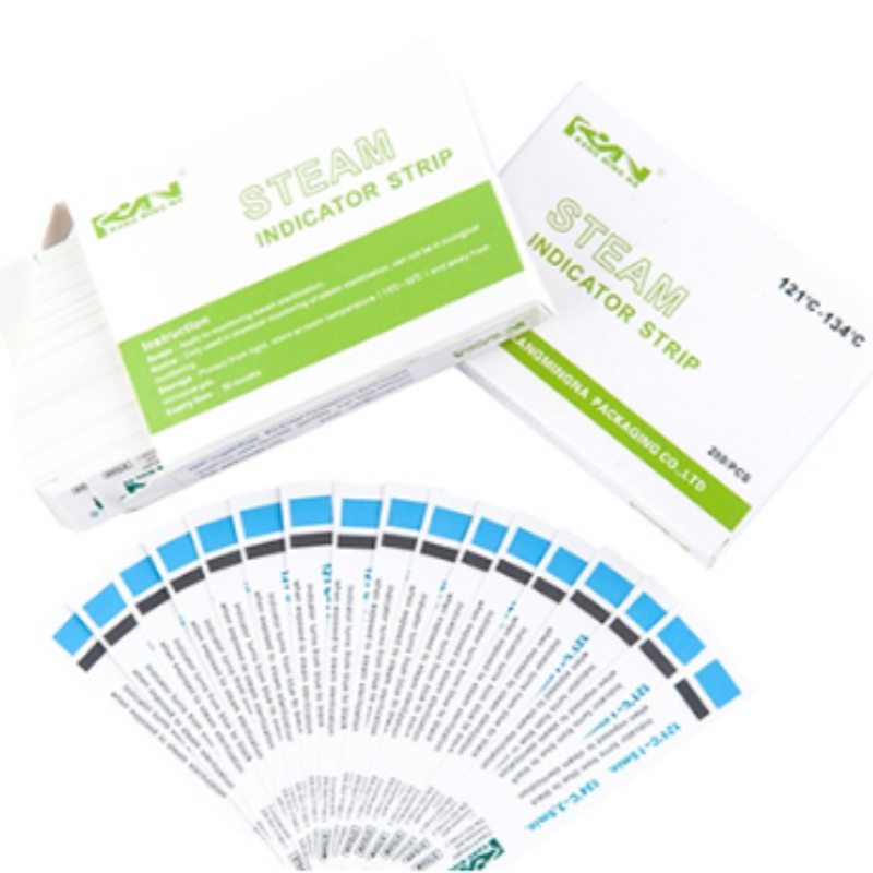 China Hot Sales Pressure Steam Sterilization Chemical Indicator Card