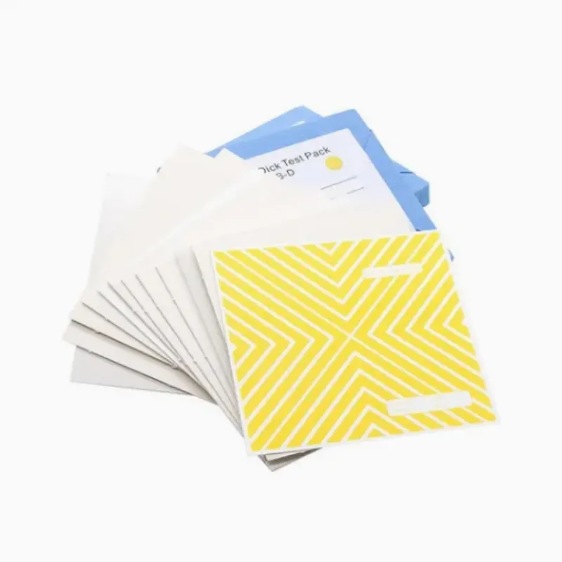 Medical cardboard indicator