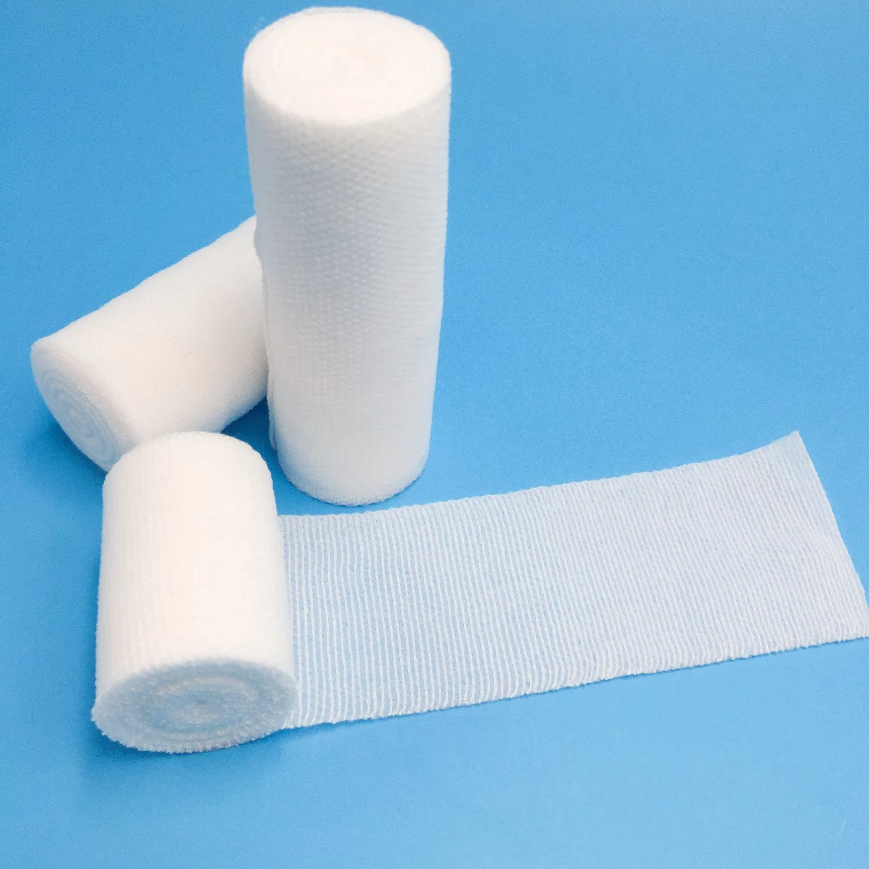 Premium Crochet Edge Gauze Wrap for Injury Healing