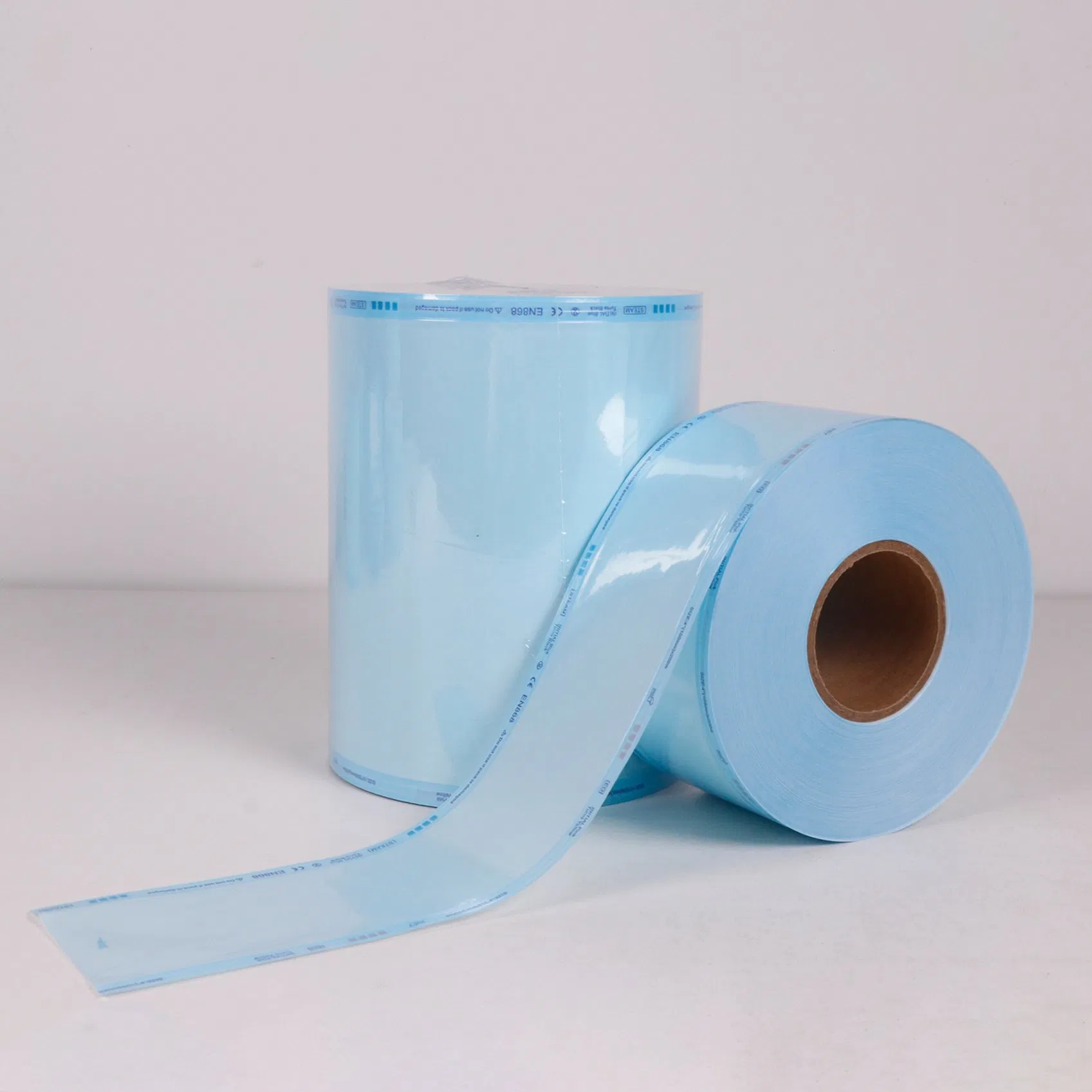 Eo Steam Sterilization Reel Pouch Bag Gusseted Sterilization Pouches Roll Wholesales