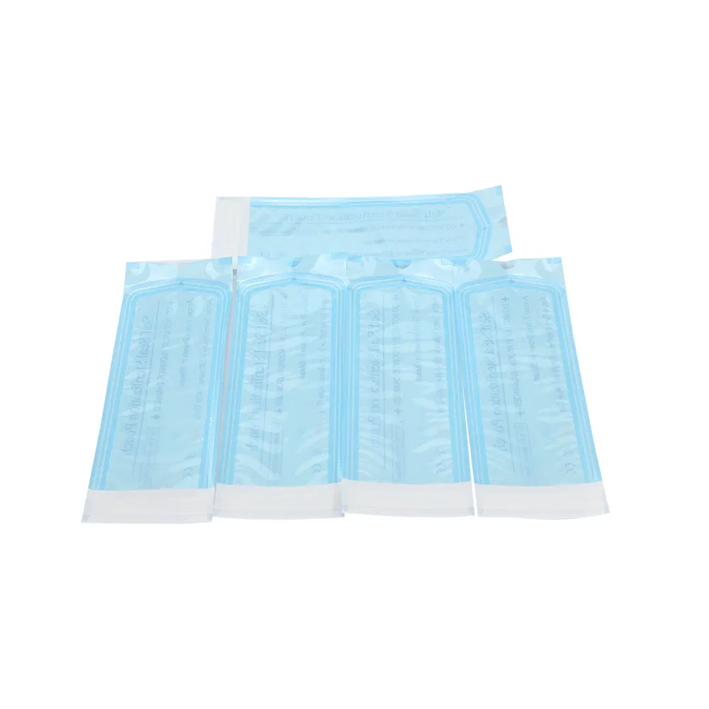 Cheap Wholesale Heat Sealing Sterile Autoclave Plastic Paper Bag Dental Sterilization Pouch Roll for Dental Instrument Tools Wrapping
