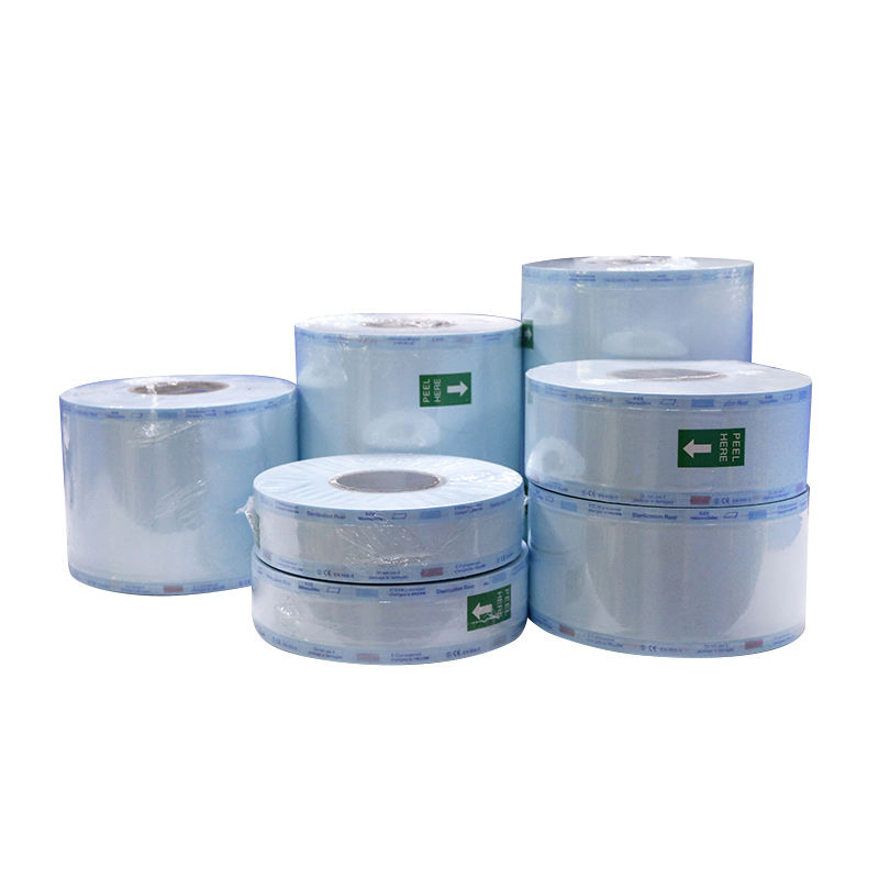 Heat Sealing Flat Sterilization Pouch Rolls for Steam &amp; Eto Sterilization