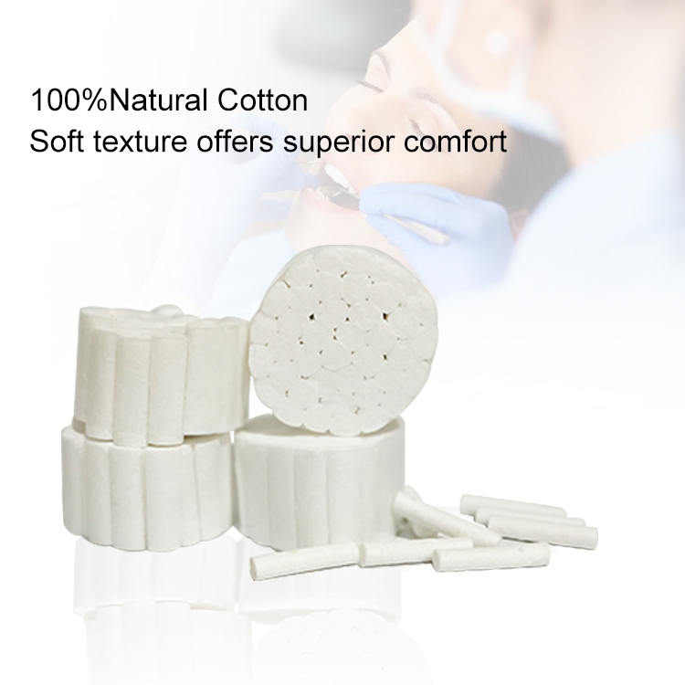 Factory Price Customized Cotton-Roll Logo Dental Cotton Roll
