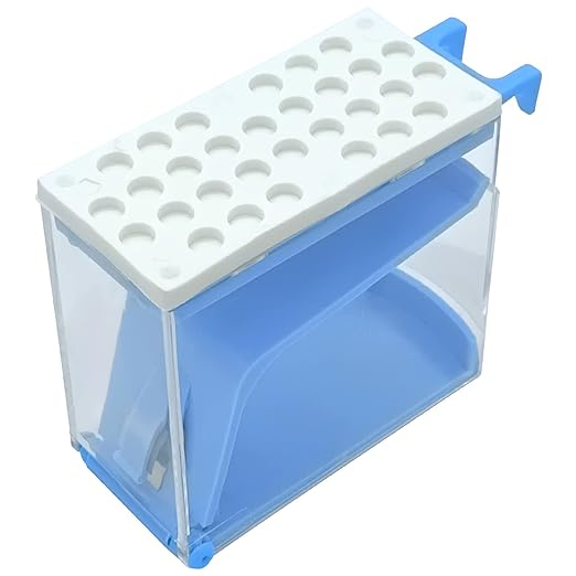 Cotton Roll Dispenser Divider Press Type Holder Cotton Swab Storage Box Acrylic Cotton Dispenser with Pull-out Tray