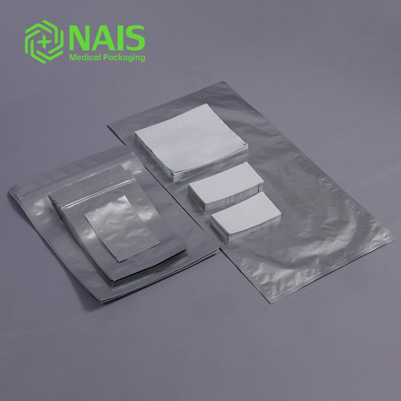 Suitable for Medical Instruments and Drugs, Heat Sealing Medical Sterilization Aluminum Foil Bag