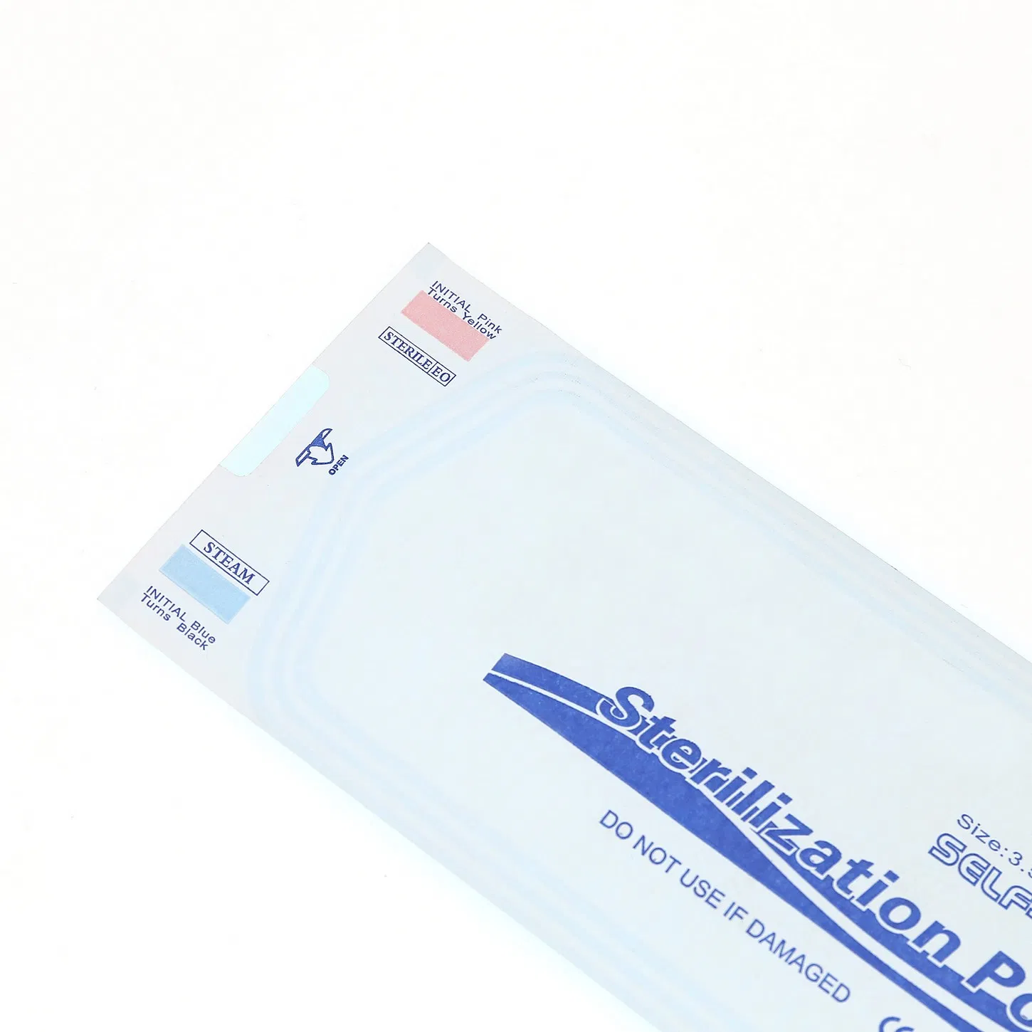 Medical Self-Sealing/ Heat-Sealing Sterilization Flat Pouch for Steam/ Autoclave/ Eo