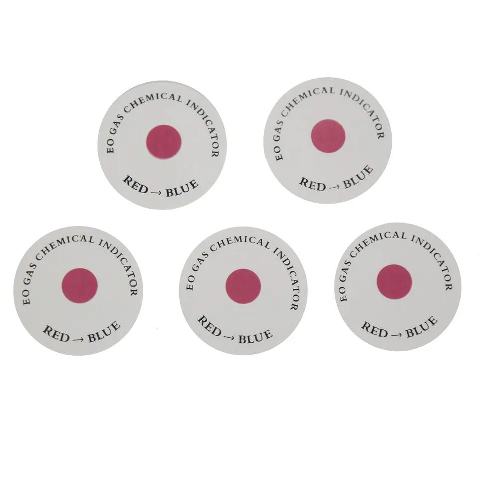 Disposable Eo Record Label Indicator Sticker for Medical Disinfection Sterilization