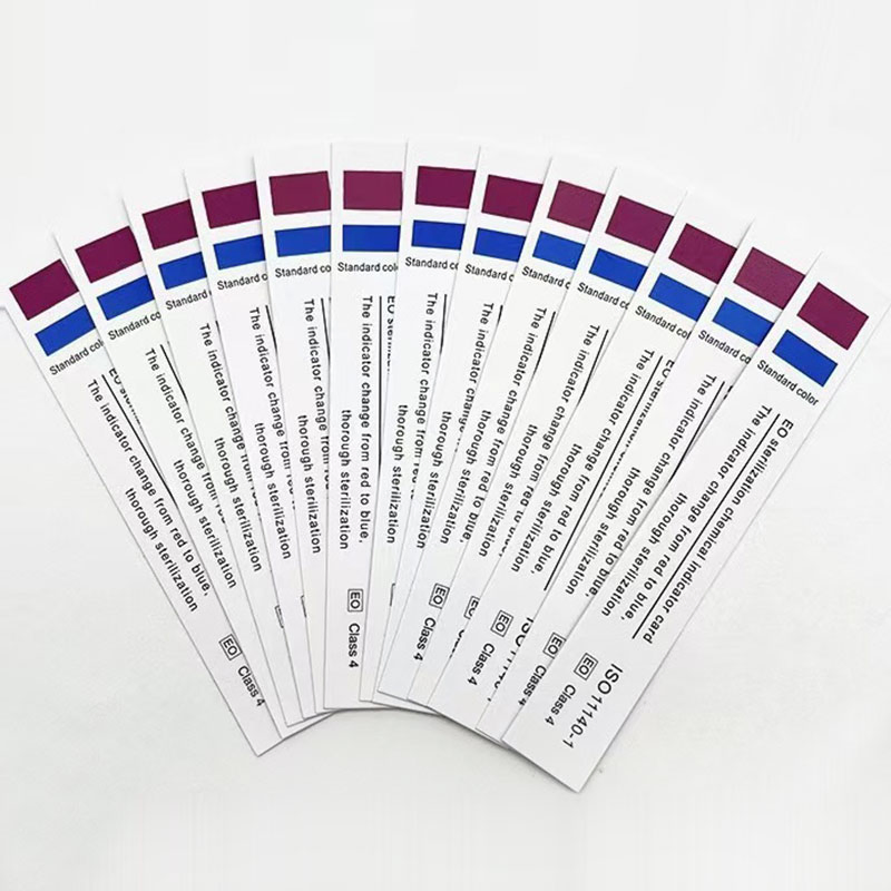 Wholesale Medical High Temperature Sterilization Indicator Strip Label Card