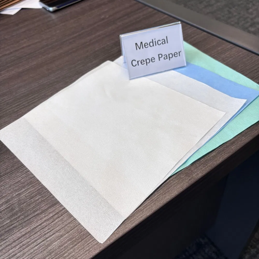 Premium Colored Crepe Paper Roll for Medical Sterilization Needs