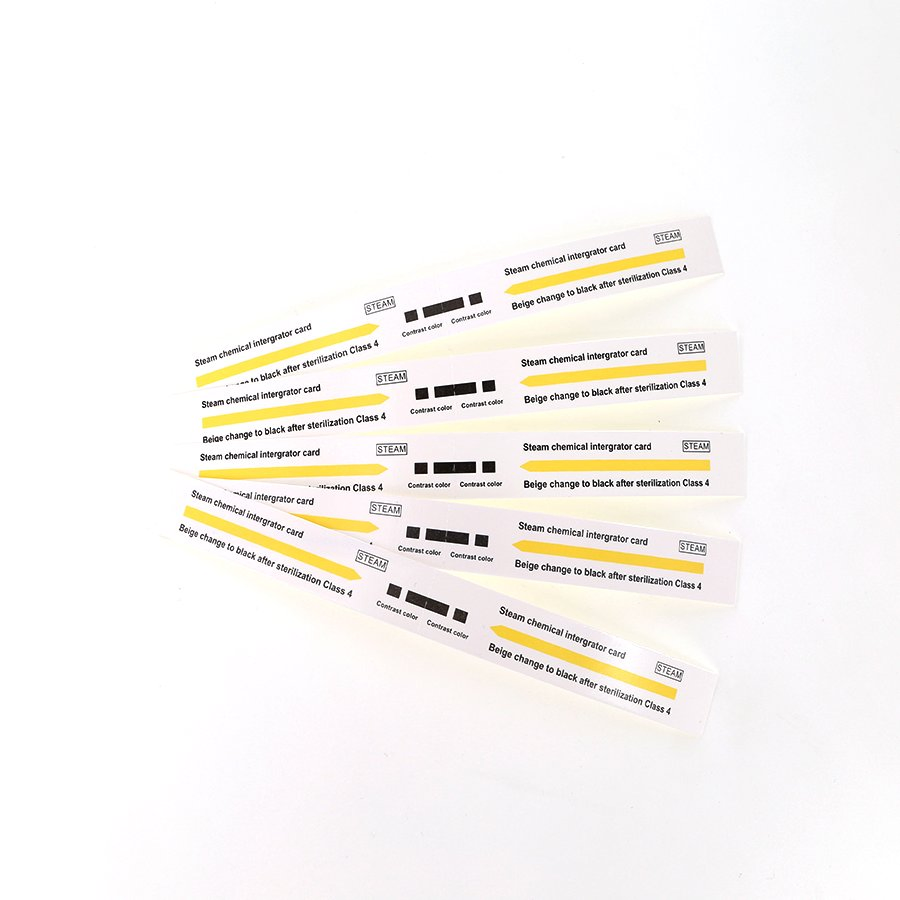 Autoclave Steam Chemical Indicator Strip Labels Tapes Disposable Chemical Gas Sterilization Indicator Strip