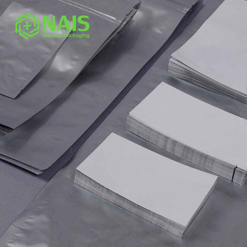 Suitable for Medical Instruments and Drugs, Heat Sealing Medical Sterilization Aluminum Foil Bag