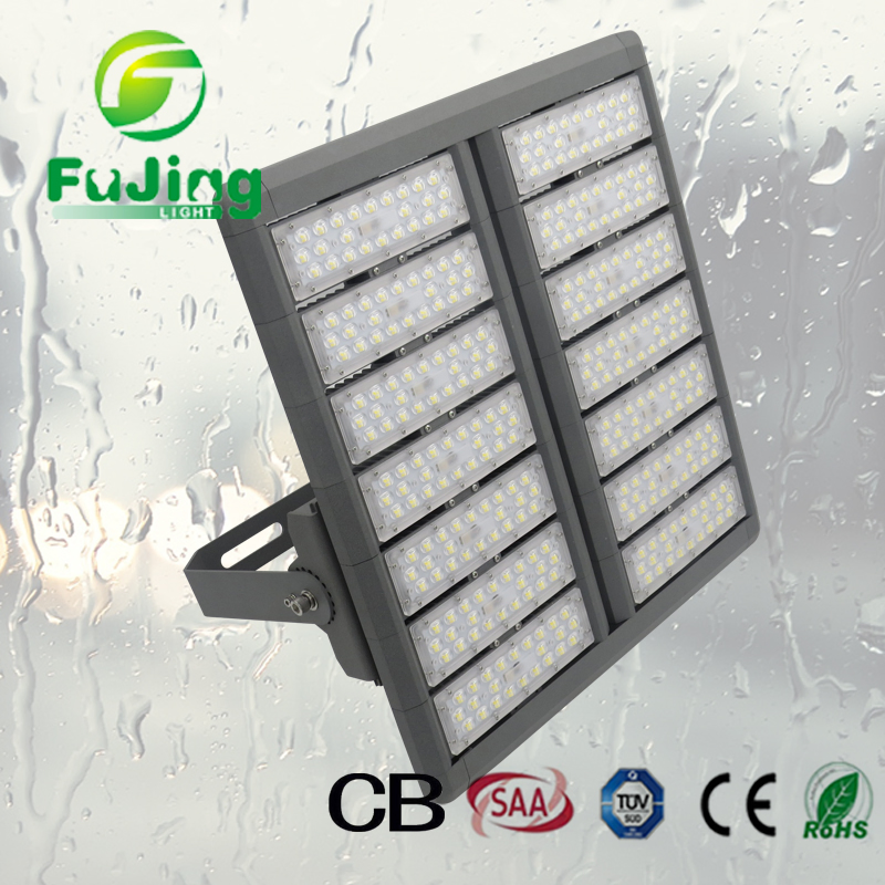 Private Patented Modular Design IP65 600W LED Flood Light with 5 Years Warranty
