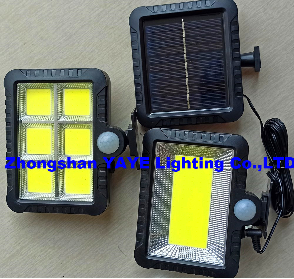 Yaye CE/RoHS 2023 Hot Sell Outdoor Waterproof IP66 Mini Solar Wall Lighting Motion Sensor/ Remote Controller/Supplier Price/1000PCS Stock