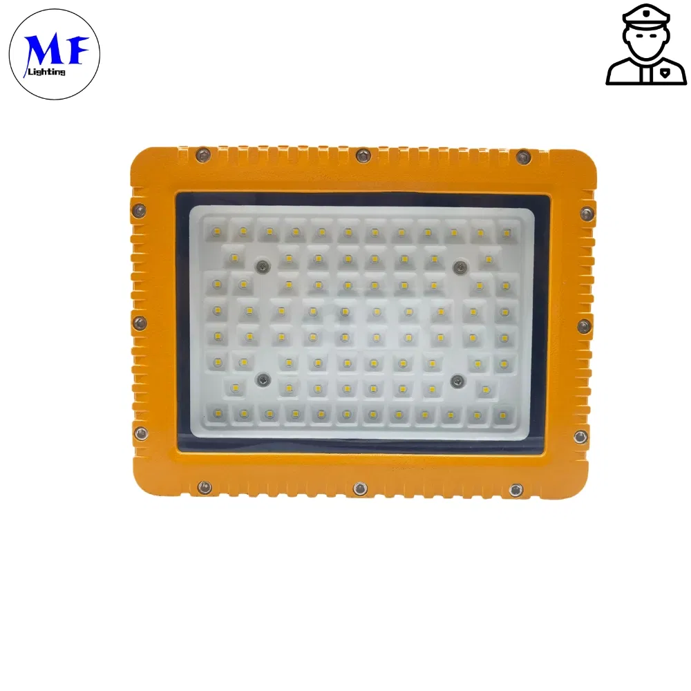 Atex Ex Iecex Ik10 IP66 Dustproof Explosion Explosive Proof 50W 80W 100W 150W 200W 240W LED Flood Light for Marine Offshore and Storage Yard
