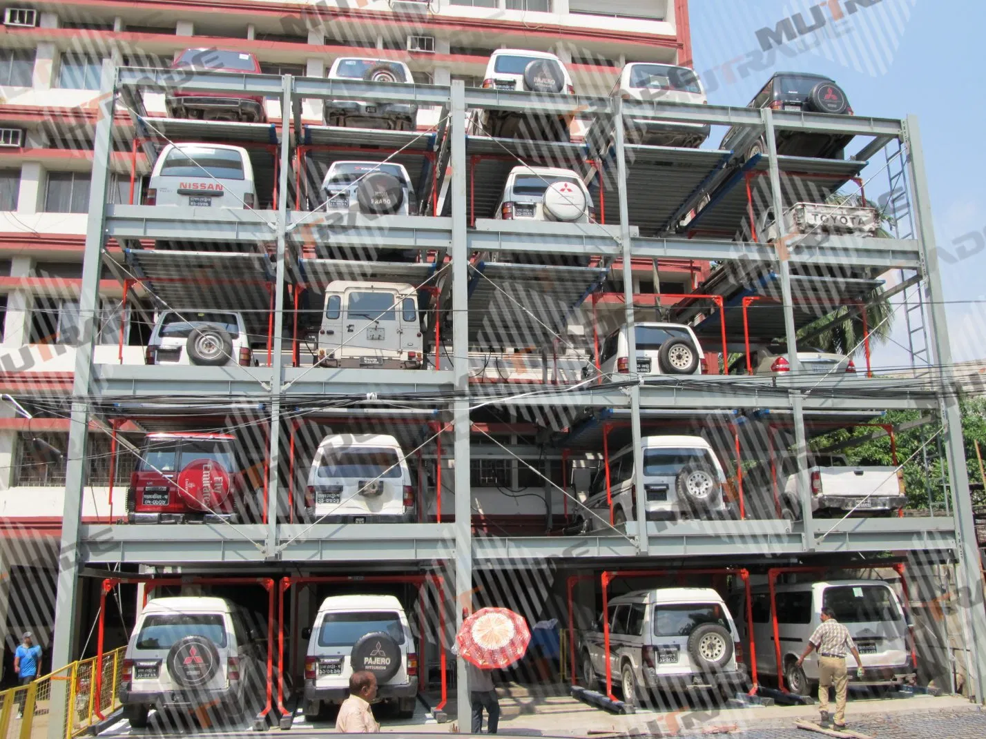 Hydraulic Vertical Rotary Automated Car Parking System