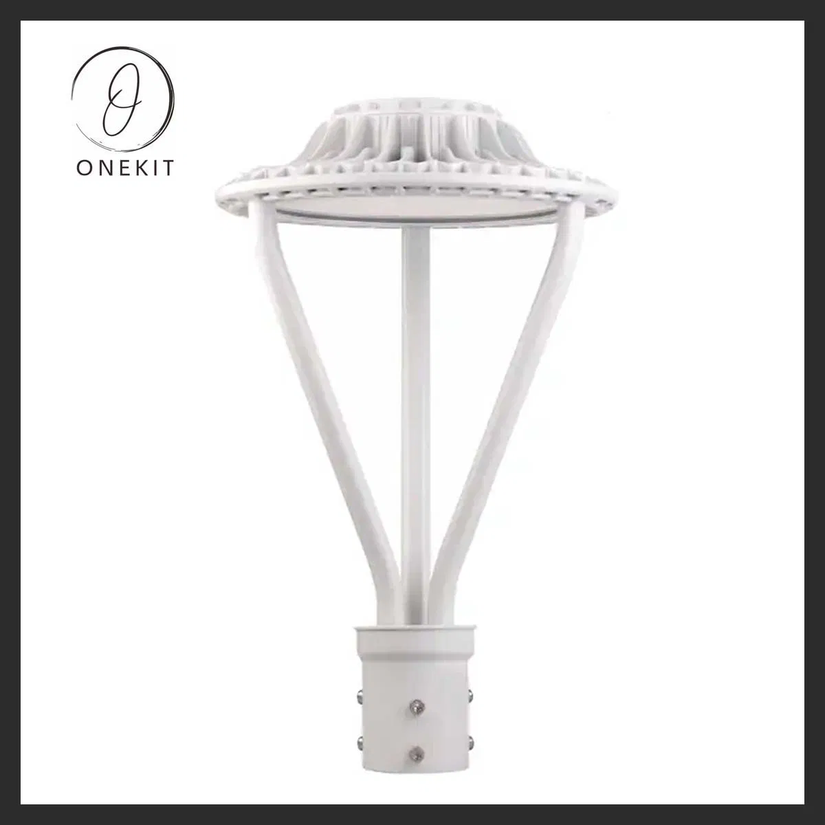 Outdoor Waterproof Post Top Light Motion Sensor 75W 100W LED Garden Light