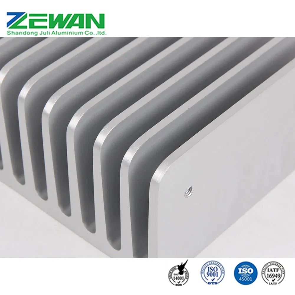 Aluminium Alloy Heat Sinks Die Casting Anodizing Processing Aluminum Heat Sink