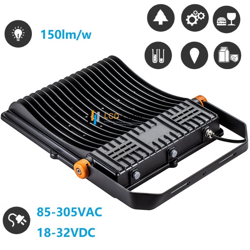 LED Floodlight 30W- Marine Grade Lamp-90-305VAC-90deg-Billboard &amp; Parking Area Lighting