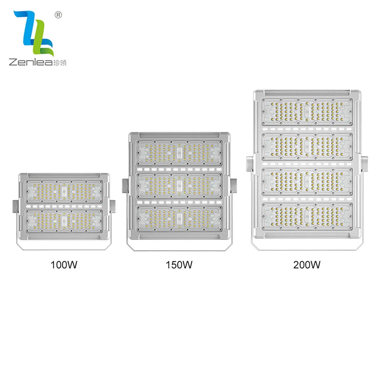 IP65 Waterproof Outdoor Aluminum Modular Tunnel Lighting 500W 600W 1000W 1200W Flood Lights LED Stadium High Mast Light