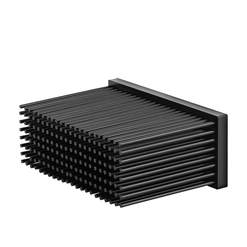 Die-Cast Zinc Aluminum Alloy Heat Sink with High Thermal Mass for Stability