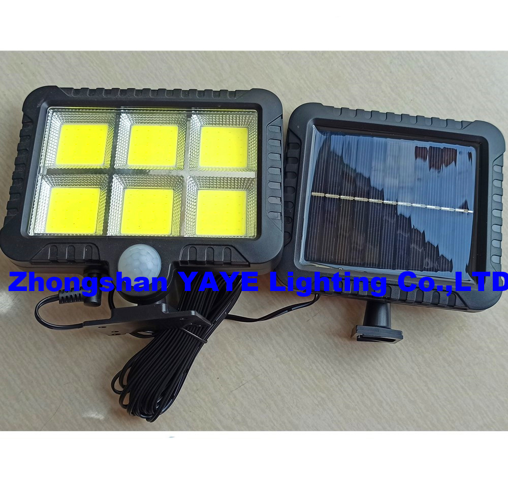 Yaye CE/RoHS 2023 Hot Sell Outdoor Waterproof IP66 Mini Solar Wall Lighting Motion Sensor/ Remote Controller/Supplier Price/1000PCS Stock