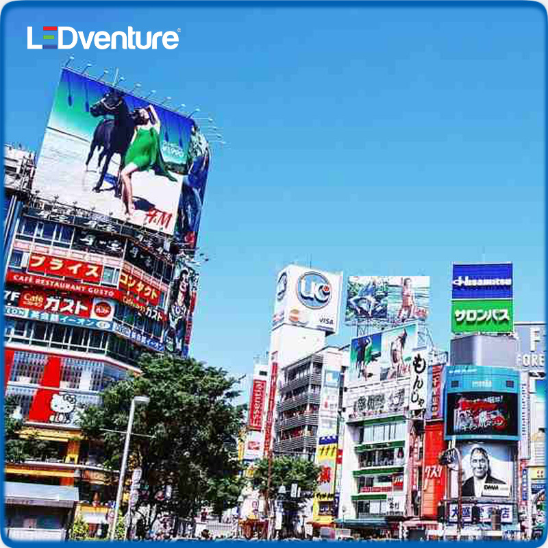 P8 3D Outdoor LED Screen Advertisng Digital Billboard for Building Electronic Solar