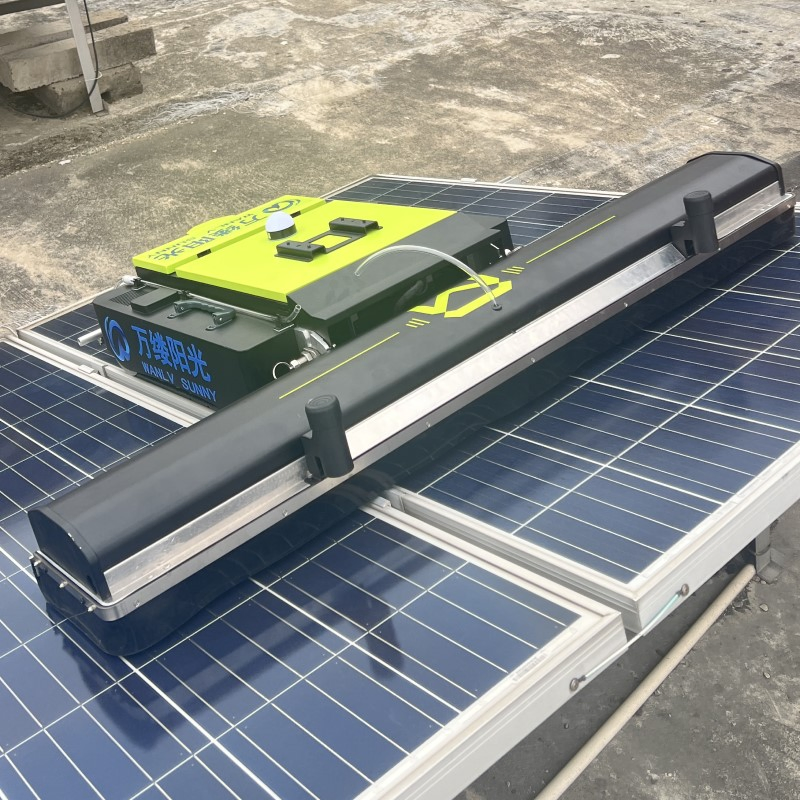 High-Efficiency Remote Control Solar Cleaning System, 1.2MW Output
