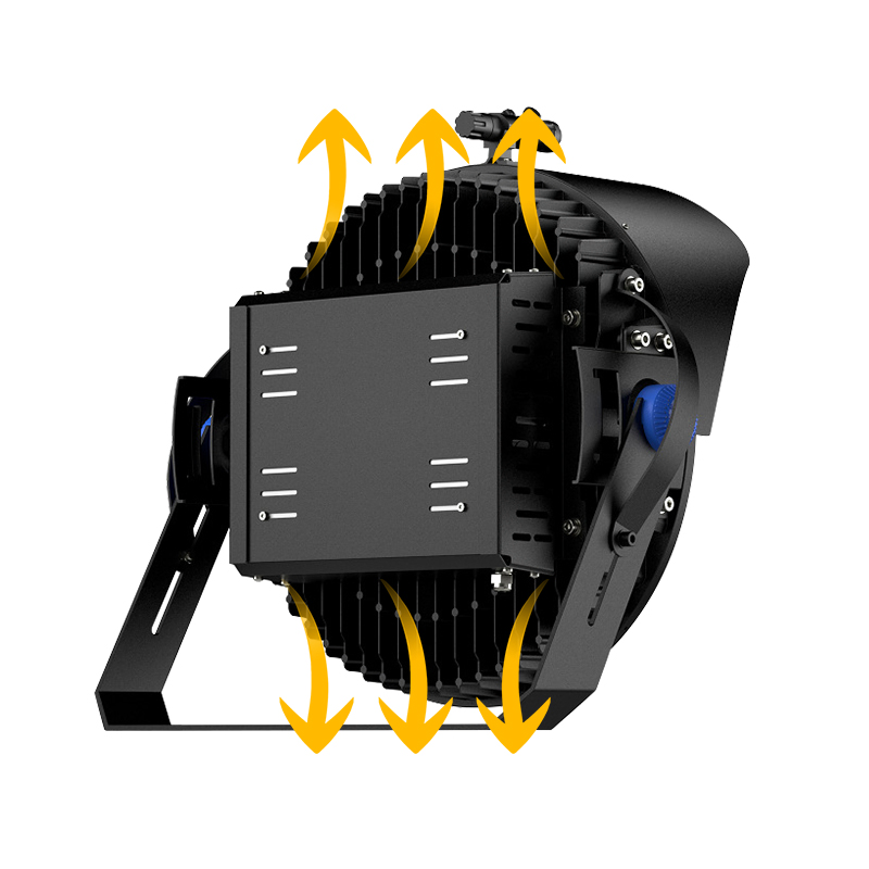Baoyang High Quality Aluminum Modular Stadium Light Refletor Projecteur IP65 LED Flood Light for Sport Stadium Light
